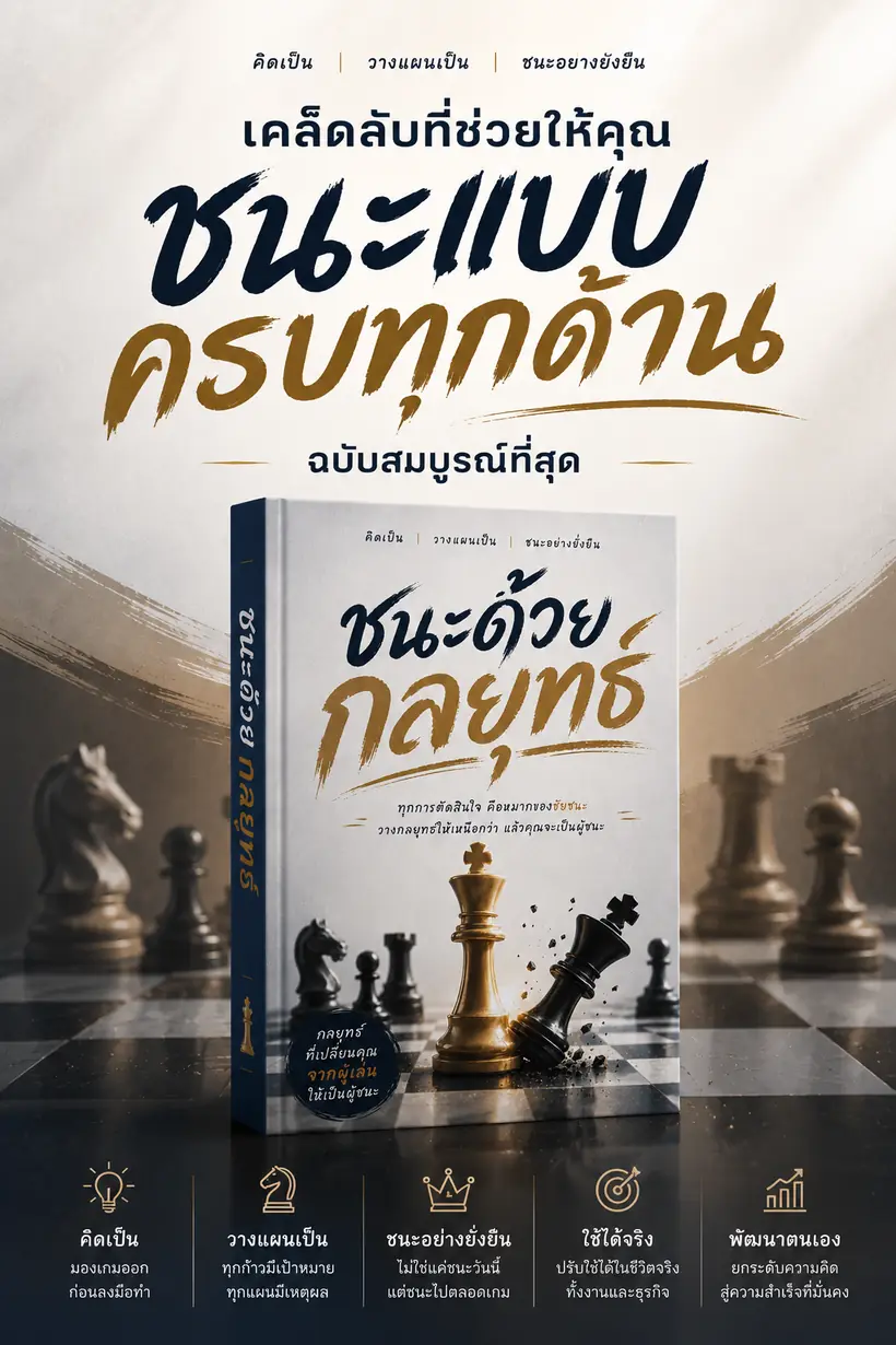 ชนะด้วยกลยุทธ์ — 9 กลยุทธ์ชนะแบบครบทุกด้าน